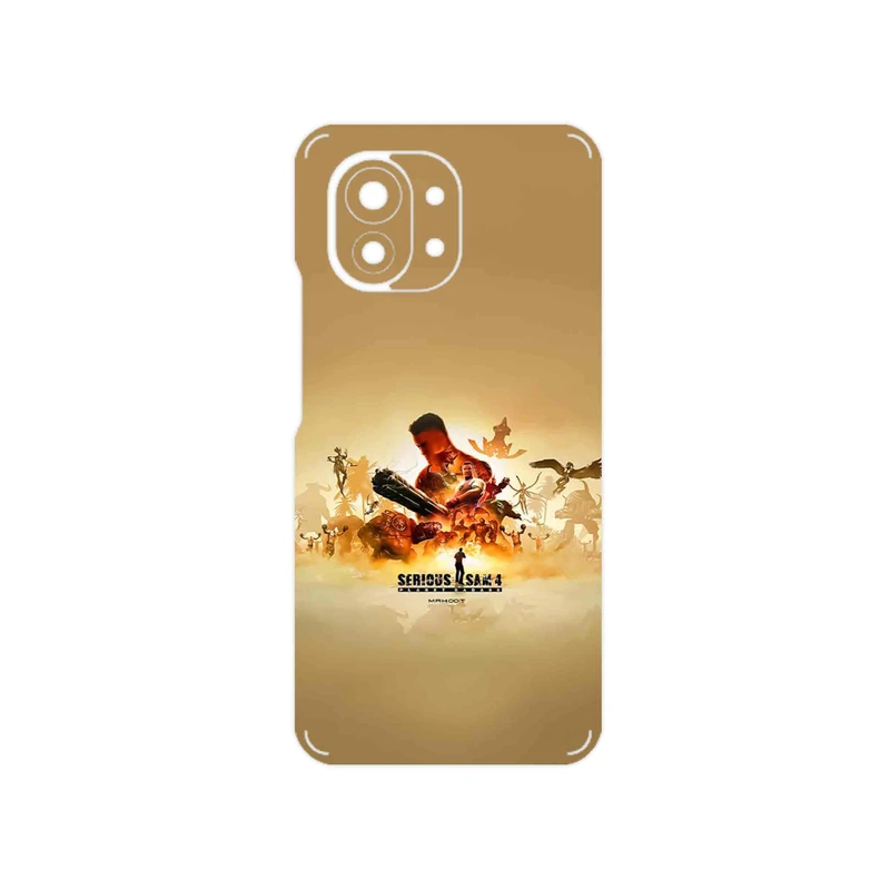 برچسب پوششی ماهوت مدل Serious Sam Game Series مناسب برای گوشی موبایل شیائومی Mi 11 5G