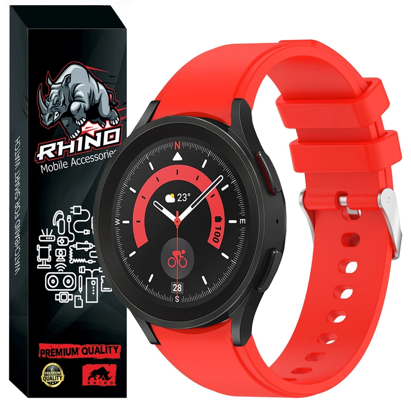 بند راینو مدل Strip-W5 مناسب برای ساعت هوشمند سامسونگ Galaxy Watch 5 Pro 45mm