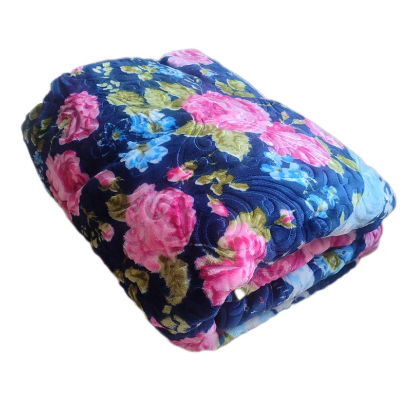 پتو دو نفره گلبافت مدل برتر گلدار کد 681 سایز 220x240 سانتی‌متر