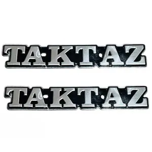 آرم روی باک موتور سیکلت وارون مدل A-80-TAKTAZ-SLVR مناسب برای هوندا بسته 2 عددی