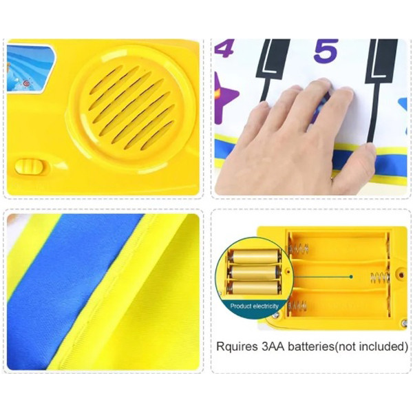 بازی آموزشی موزیکال مدل پیانو سفره ای کد LT 2957