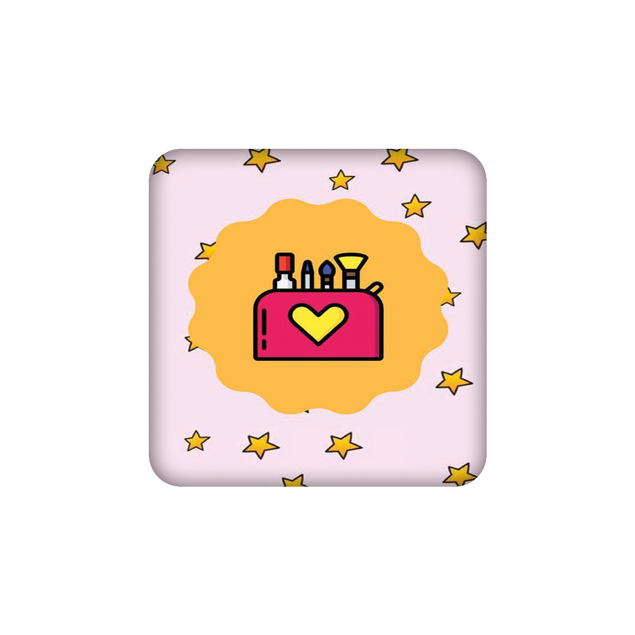 آینه جیبی مدل دخترانه کد 342