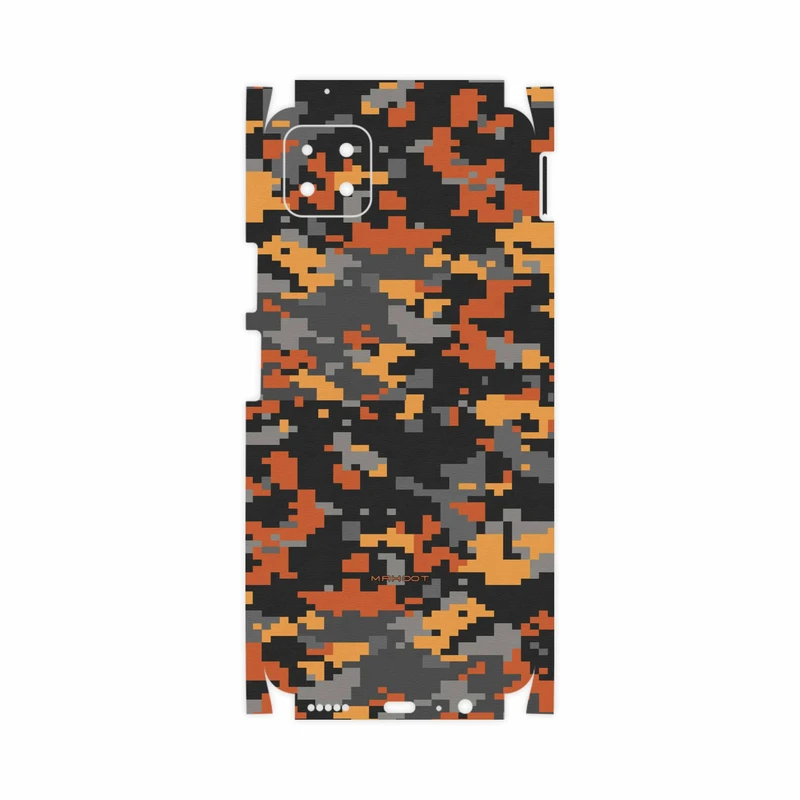 برچسب پوششی ماهوت مدل Army-Autumn-pixel-FullSkin مناسب برای گوشی موبایل هوآوی Nova Y60