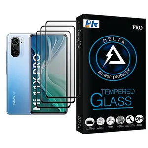 PK Delta Glass MIX003 Screen Protector For Xiaomi Mi 11X Pro Pack Of 3