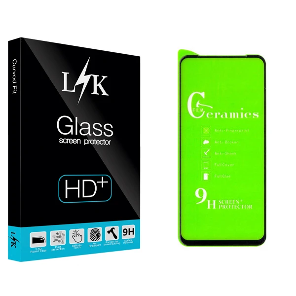 محافظ صفحه نمایش سرامیکی ال کی مدل Hard glass مناسب برای گوشی موبایل سامسونگ Galaxy A11