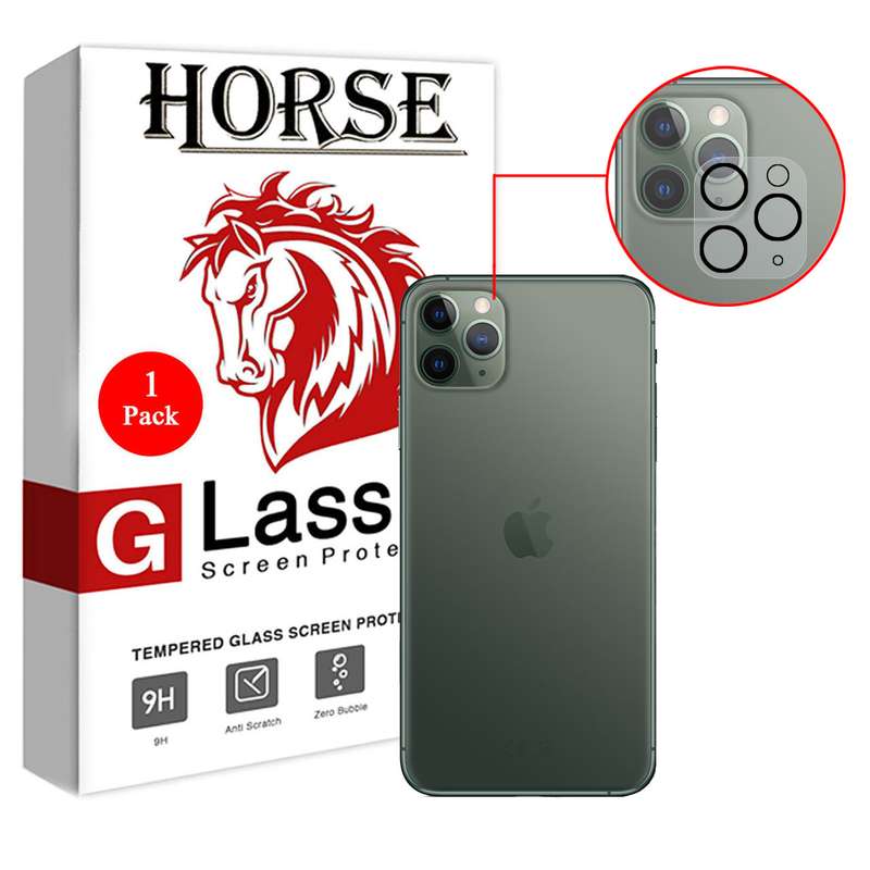 محافظ لنز دوربین هورس مدل 3DLENS مناسب برای گوشی موبایل اپل iPhone 11 Pro