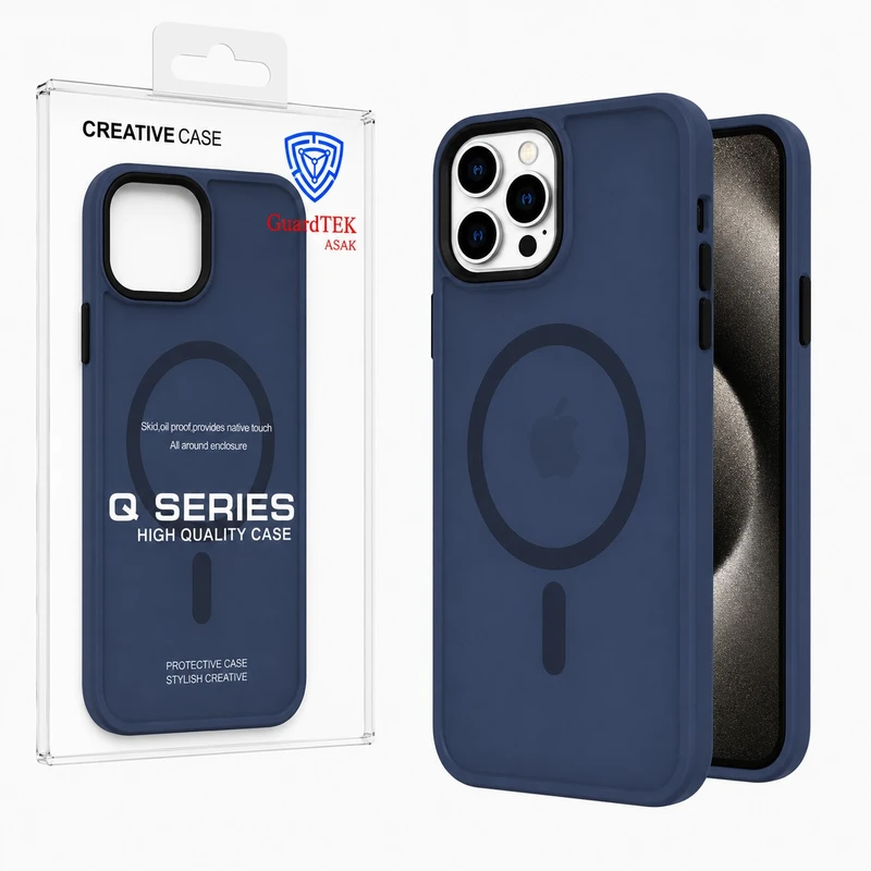 کاور گاردتک اساک مدل QMag مناسب برای گوشی موبایل اپل iPhone 15 Pro