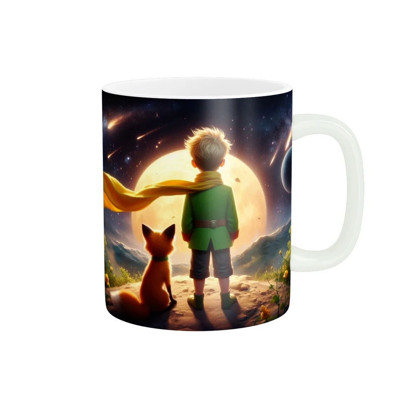 ماگ پاد آفرین طرح شازده کوچولو کد 6196