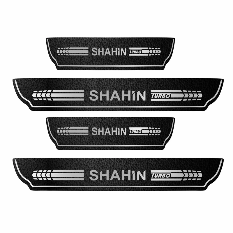 برچسب پارکابی خودرو ونگارد کد S01 مناسب برای شاهین مجموعه 4 عددی