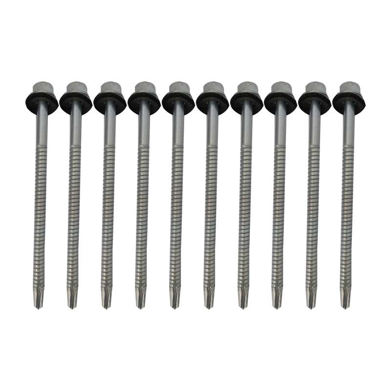 پیچ شیروانی سرمته مدل 10C مجموعه 10 عددی پیچ شیروانی سرمته مدل 10C مجموعه 10 عددی