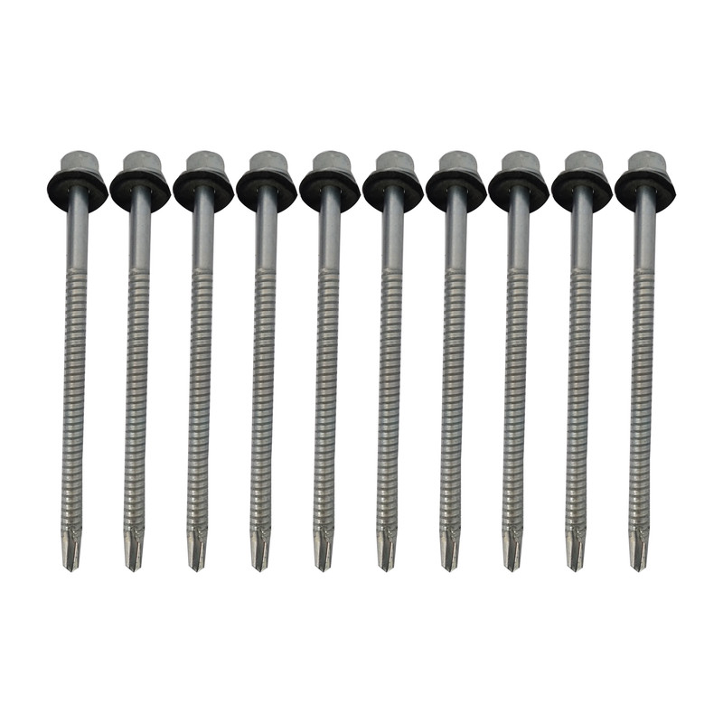 پیچ شیروانی سرمته مدل 10C مجموعه 10 عددی پیچ شیروانی سرمته مدل 10C مجموعه 10 عددی