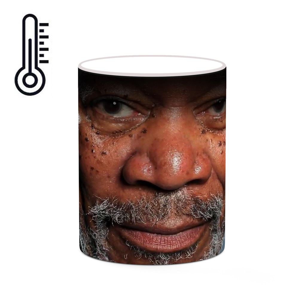 ماگ حرارتی کاکتی طرح مورگان فریمن Morgan Freeman مدل mgh26979