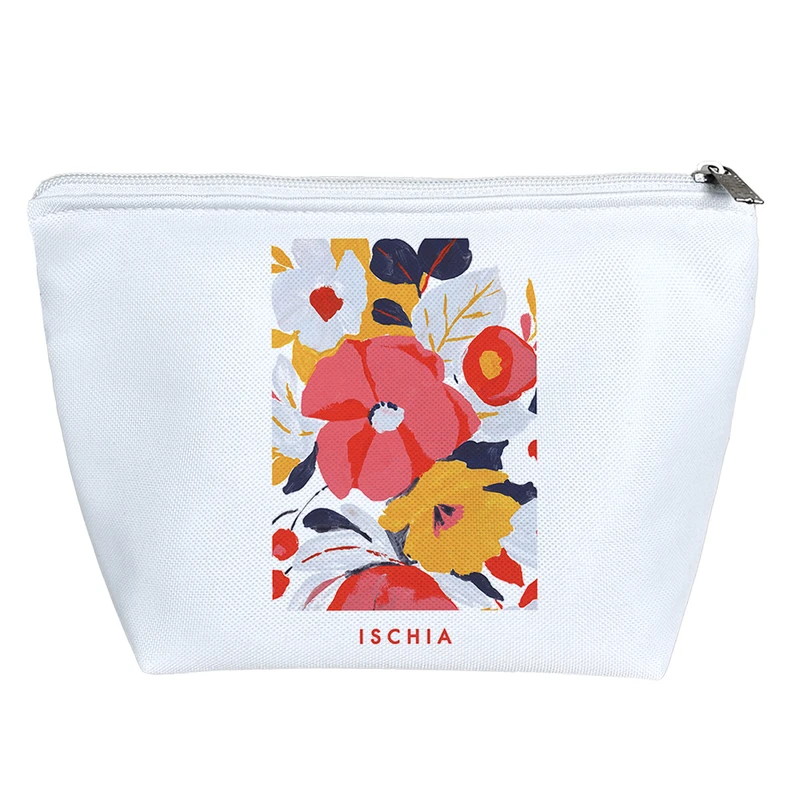 کیف لوازم آرایش دخترانه خندالو مدل گل گلی کد H1880