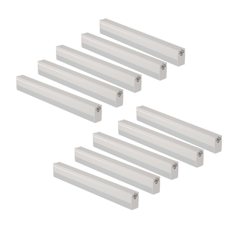 چراغ زیر کابینی 9 وات اکووات مدل T5-60 مجموعه 10 عددی