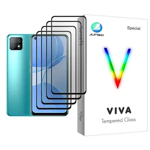 Junbo Viva Glass MIX004 Screen Protector For Oppo A53 5G Pack Of 4