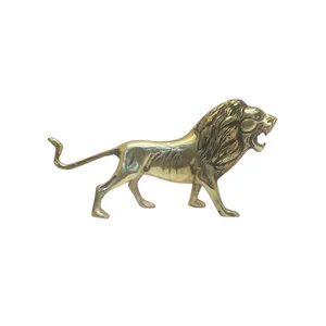 دکوری برنجی مدل شیر