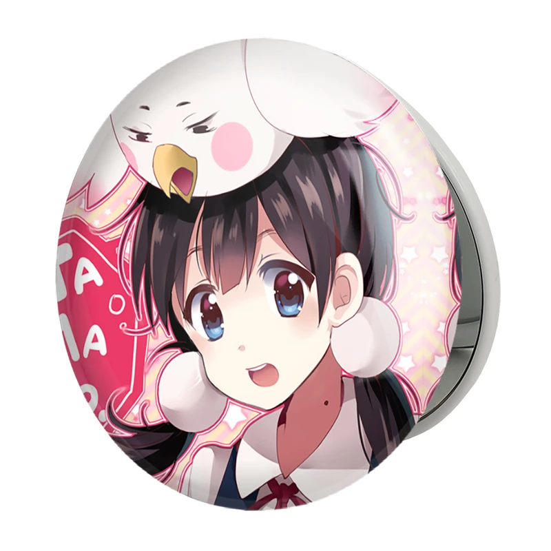 آینه جیبی خندالو طرح کیتاشیراکاوا تاماکو انیمه فروشگاه تاماکو مدل تاشو کد 24295 