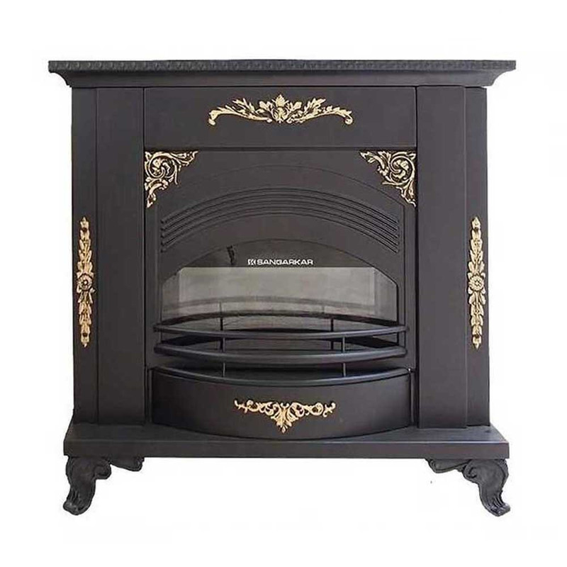 بخاری گازی زمینی سنگرکار مدل شومینه 2400 امانوئل