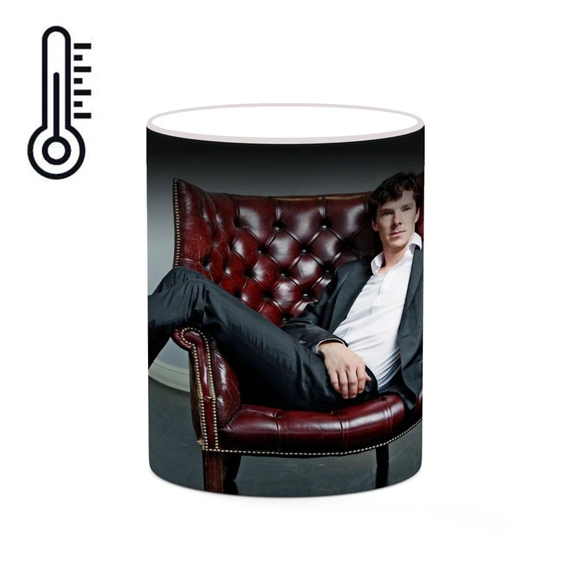 ماگ حرارتی کاکتی طرح Benedict Cumberbatch مدل mgh25259