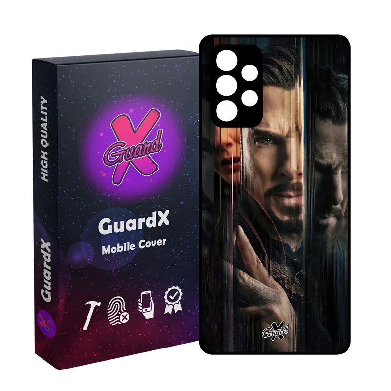 کاور گارد ایکس طرح دکتر استرنج مدل Glass10485 مناسب برای گوشی موبایل سامسونگ Galaxy  A32 4G