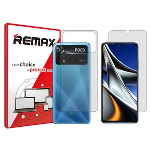 Remax HyMTT model matte screen protector suitable for Xiaomi Poco X4 Pro 5G mobile phone along with the back protector