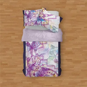 سرویس روتختی مدوپد طرح خشمگین مدل mod00469 یک نفره 4 تکه