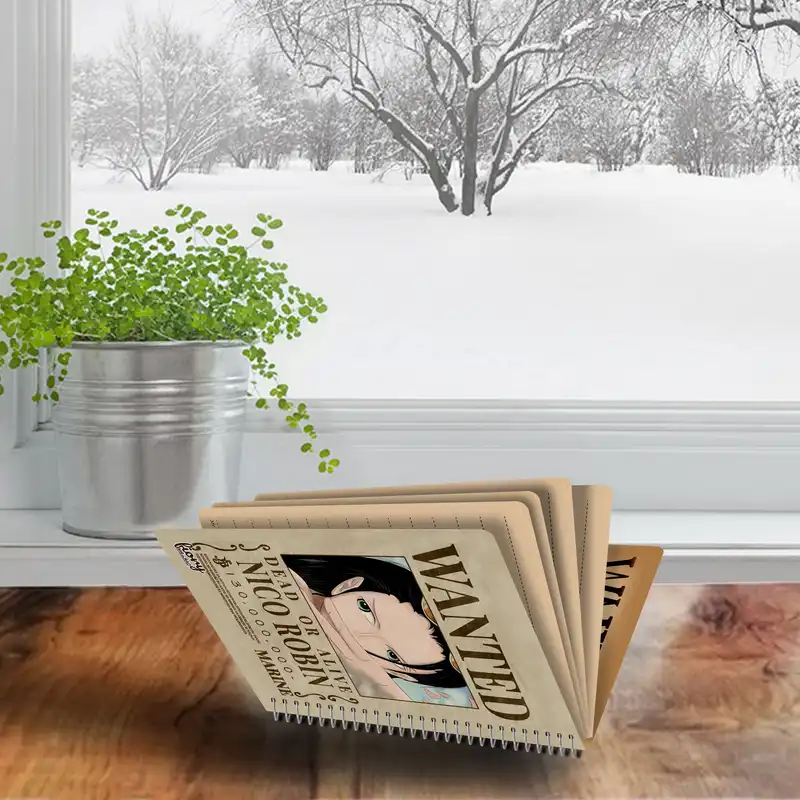 دفترچه یادداشت مستر راد مدل cheeck box طرح انیمه کد Nico Robin 2217