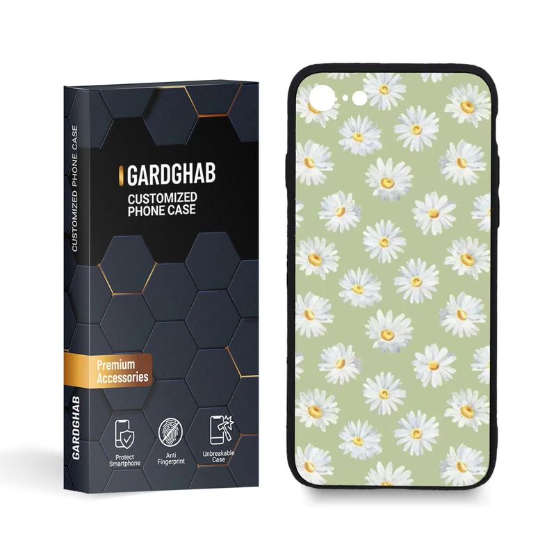 کاور گارد قاب مدل گل مناسب برای گوشی موبایل اپل iPhone 7/8 / SE 2020