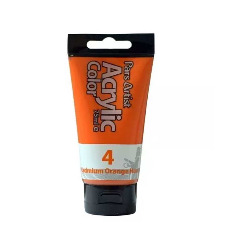 رنگ اکریلیک پارس ارتیست کد 4 حجم 75 میلی لیتر