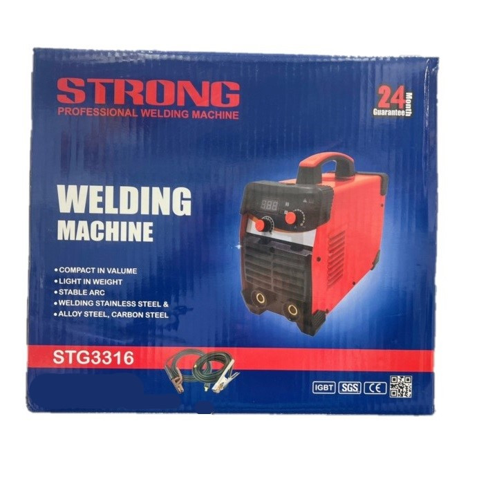 دستگاه جوش 160 آمپر استرانگ مدل STG3316 دستگاه جوش 160 آمپر استرانگ مدل STG3316