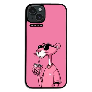 AKAM AMC-WA15PLUS-PINK PANTHER12 Cover For Apple iPhone 15 Plus