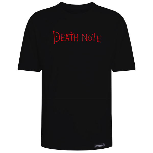 تی شرت آستین کوتاه مردانه 27 مدل Death note کد KV302 رنگ مشکی