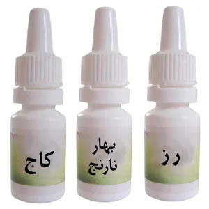 اسانس شمع مدل رز و كاج و بهارنارنج حجم 10 ميلي ليتر بسته 3 عددي