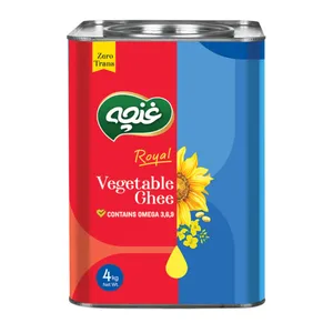 روغن گیاهی نیمه جامد غنچه - 4 کیلوگرم