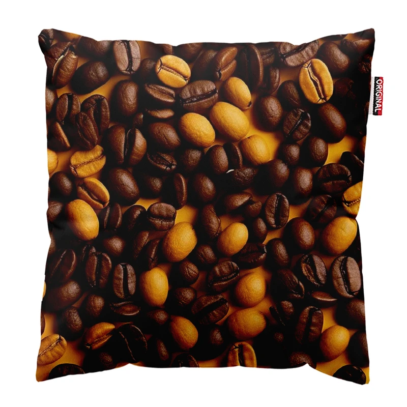  کوسن پاد آفرین طرح قهوه کافی کافه coffee کد 3969 سایز 30*30 سانتی متر