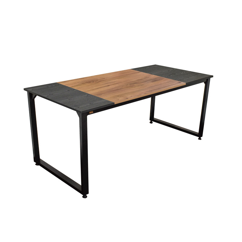 میز ناهارخوری شش نفره دیزم مدل مونتاژی LNC_asm_160×90_Tri_BALIGHT