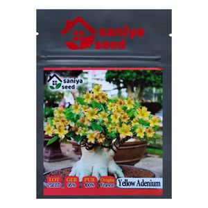 نقد و بررسی بذر بنسای آدنیوم زرد سانیا سید مدل A02 توسط خریداران