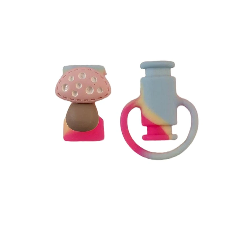 محافظ کابل شارژ مدل Mushroom98 بسته دو عددی 