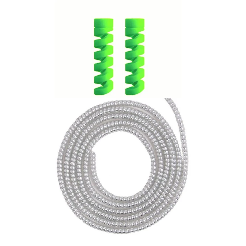 محافظ کابل شارژ و هندزفری مدل Spring12 بسته سه عددی