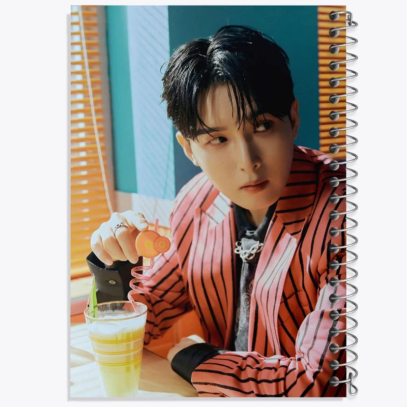 دفتر مشق 100 برگ خندالو طرح ریووک گروه سوپر جونیور Super Junior کد 21411