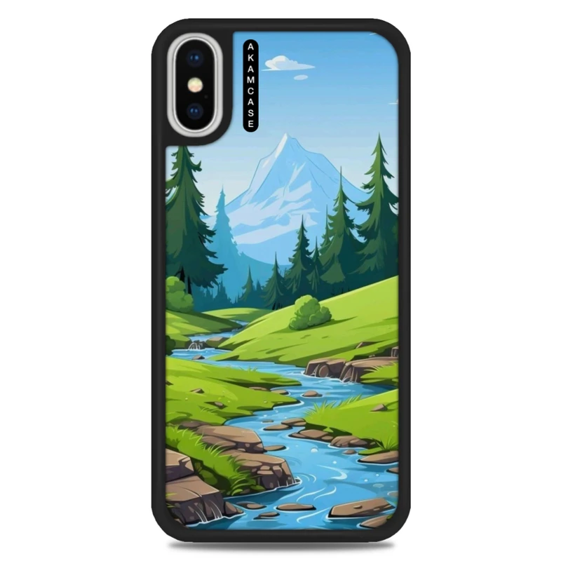 کاور آکام مدل AMC-WAXSM-NATURE-19 مناسب برای گوشی موبایل اپل iPhone Xs Max