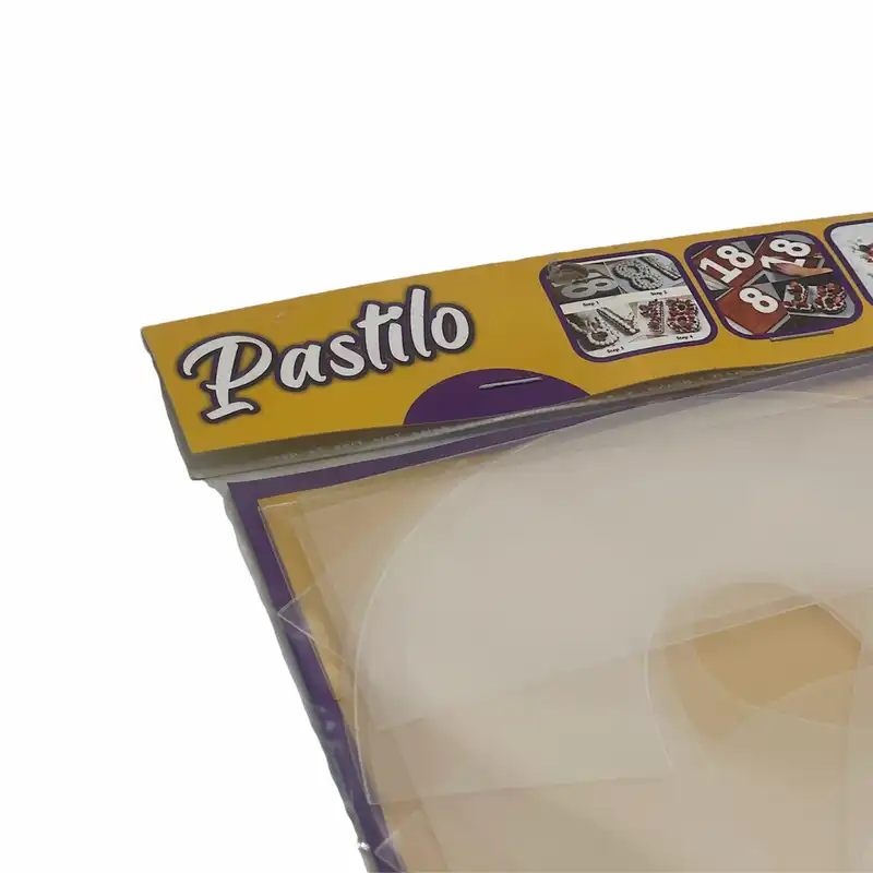 شابلون تزیین پاستیلو مدل اعداد بسته 8 عددی