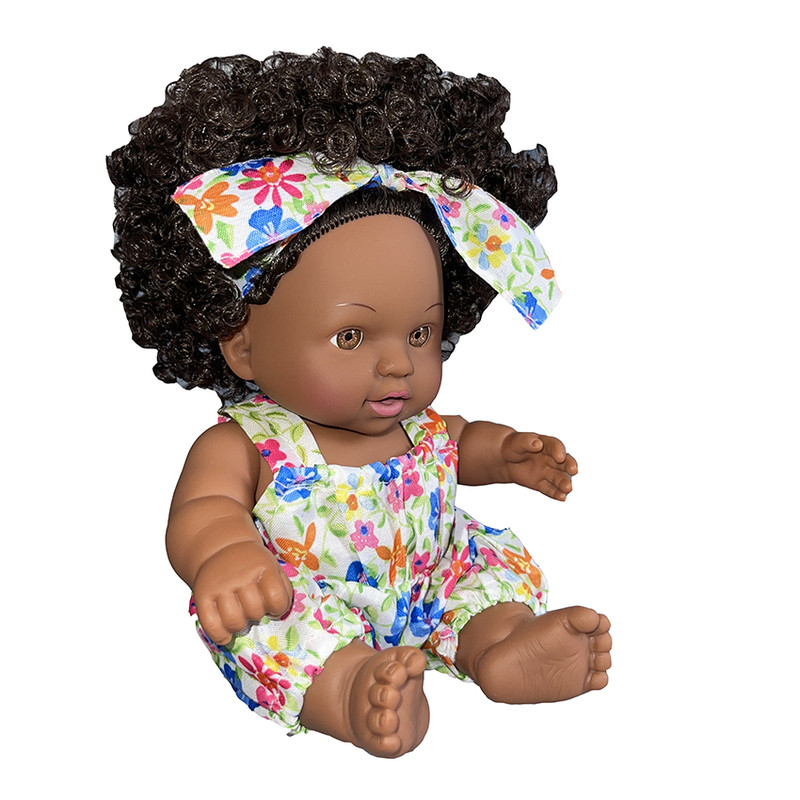 عروسک مدل دختر سیاه پوست طرح May May کد 03 ارتفاع 15 سانتی متر