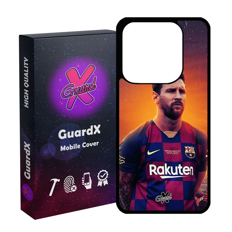 کاور گارد ایکس طرح Messi مدل 10123 مناسب برای گوشی موبایل شیائومی Redmi Note 14 4G