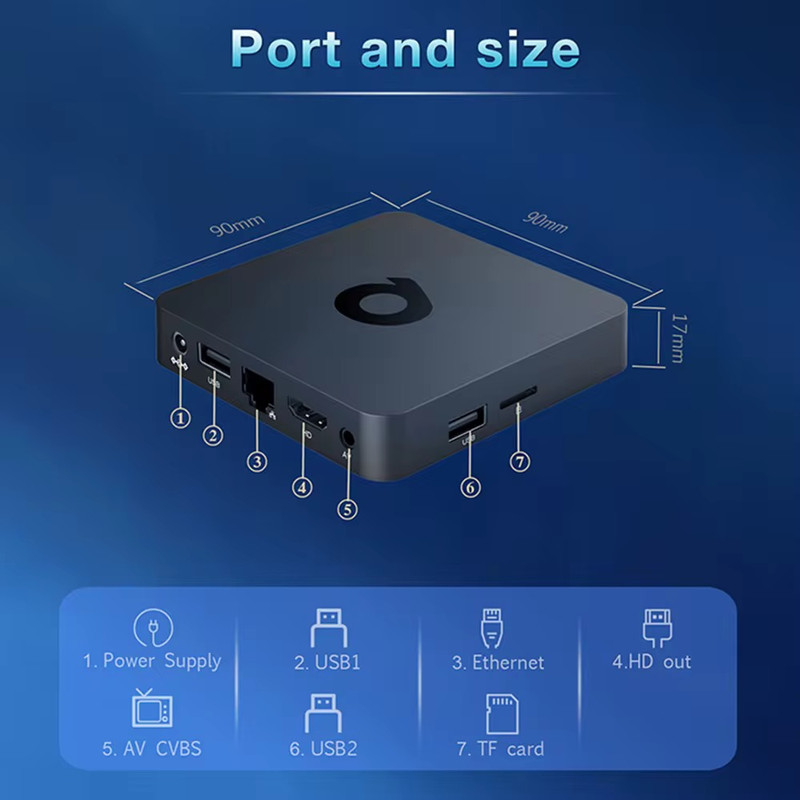 اندروید باکس مدل Q1 8/2GB اندروید باکس مدل Q1 8/2GB