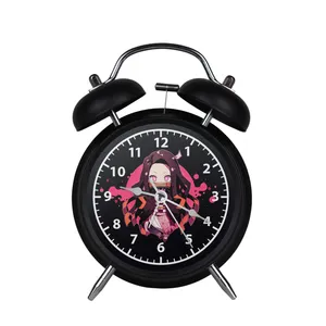 ساعت رومیزی طرح شیطان کش نزوکو Demon Slayer nezuko کد 8581