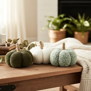 کوسن مدل کدو دکوراتیو کد PP3TA-12 مجموعه سه عددی