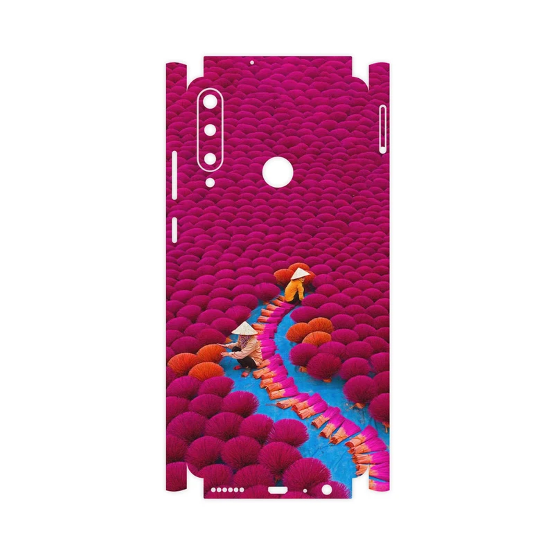 برچسب پوششی ماهوت مدل Vietnam Incense Wood Farms-FullSkin مناسب برای گوشی موبایل هوآوی Y6p