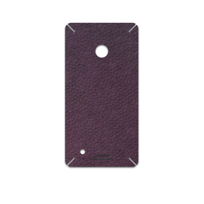 برچسب پوششی ماهوت مدل Purple-Leather مناسب برای گوشی موبایل نوکیا Lumia 530