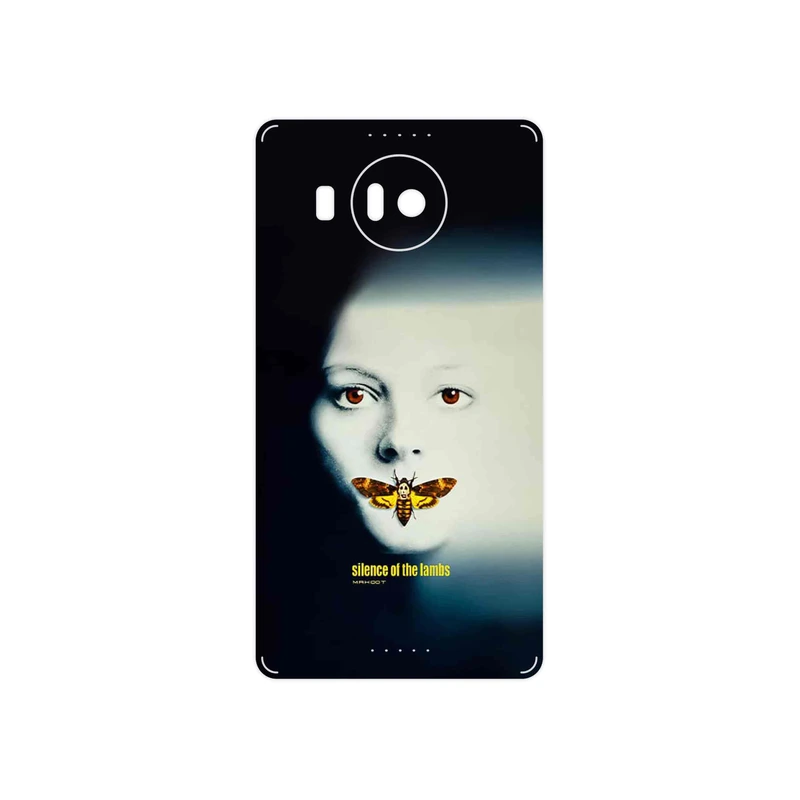 برچسب پوششی ماهوت مدل Silence of the Lambs مناسب برای گوشی موبایل مایکروسافت Lumia 950 XL